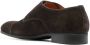 Santoni double-buckle suede shoes Brown - Thumbnail 3