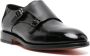 Santoni double-buckled patent-leather shoes Black - Thumbnail 2