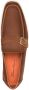 Santoni Dread decorative-buckle leather loafers Brown - Thumbnail 4