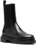 Santoni elasticated side-panel ankle boots Black - Thumbnail 2