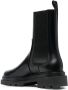 Santoni elasticated side-panel ankle boots Black - Thumbnail 3