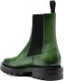 Santoni elasticated side-panel boots Green - Thumbnail 3