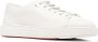 Santoni embossed-logo tongue low-top sneakers White - Thumbnail 2