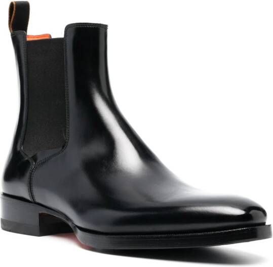 Santoni Eugene ankle boots Black