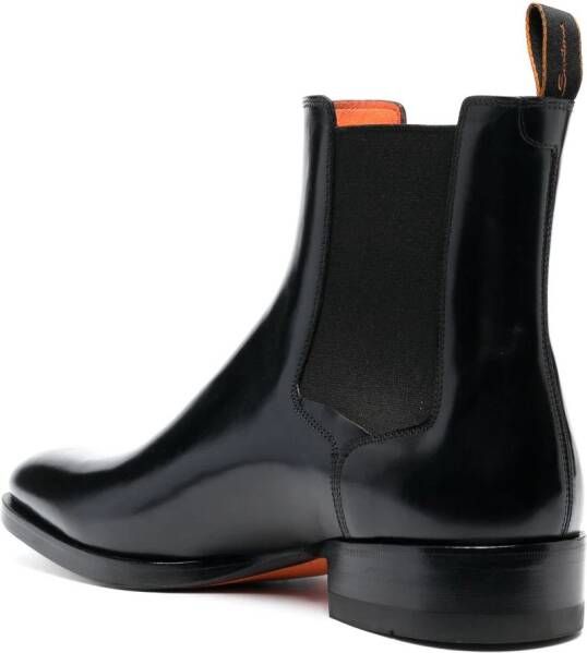 Santoni Eugene ankle boots Black