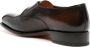 Santoni faded-effect leather monk shoes Brown - Thumbnail 3