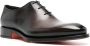 Santoni faded-effect leather Oxford shoes Brown - Thumbnail 2
