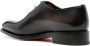 Santoni faded-effect leather Oxford shoes Brown - Thumbnail 3