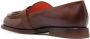 Santoni fringe-detail leather loafers Brown - Thumbnail 3