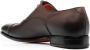 Santoni gradient-effect leather oxford shoes Brown - Thumbnail 3