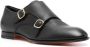 Santoni grained leather loafers Black - Thumbnail 2
