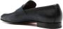 Santoni grained leather loafers Blue - Thumbnail 3