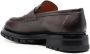 Santoni grained leather loafers Grey - Thumbnail 3