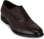 Santoni grained-leather Oxford shoes Brown - Thumbnail 2