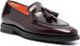 Santoni Grizzly tassel leather loafers Red - Thumbnail 2