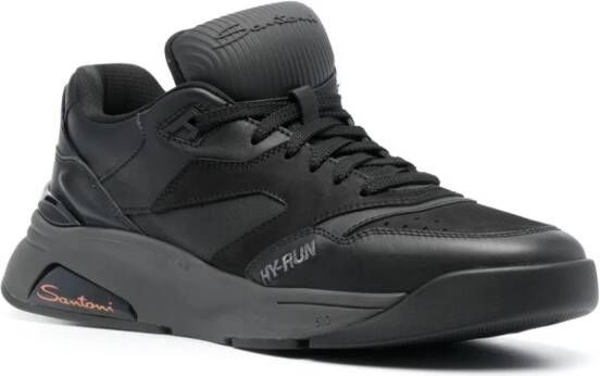 Santoni Hy-run low-top sneakers Black