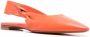 Santoni knotted slingback sandals Orange - Thumbnail 2
