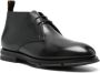 Santoni Laborc leather boots Black - Thumbnail 2