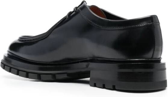 Santoni lace-up Derby shoes Black