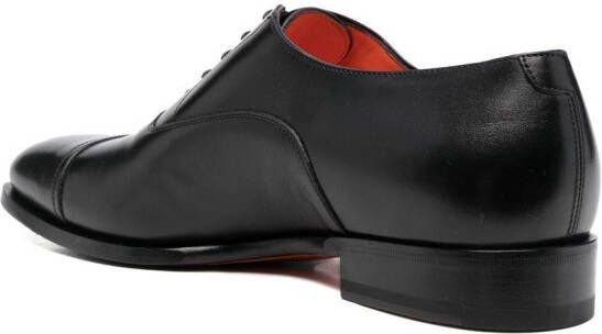 Santoni lace-up Derby shoes Black
