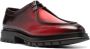 Santoni lace-up leather Boat shoes Red - Thumbnail 2