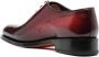 Santoni lace-up leather brogues Red - Thumbnail 3