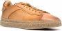 Santoni lace-up leather sneakers Brown - Thumbnail 2