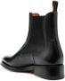 Santoni leather ankle boots Black - Thumbnail 3