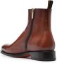 Santoni leather Chelsea ankle boots Brown - Thumbnail 3
