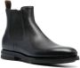 Santoni leather Chelsea boots Black - Thumbnail 2