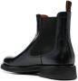 Santoni leather Chelsea boots Black - Thumbnail 3