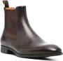 Santoni leather Chelsea boots Brown - Thumbnail 2