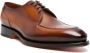 Santoni leather derby shoes Brown - Thumbnail 2