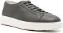 Santoni leather flatform sneakers Grey - Thumbnail 2