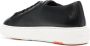 Santoni leather low-top sneakers Black - Thumbnail 3