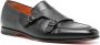 Santoni leather monk shoes Black - Thumbnail 2