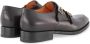 Santoni leather monk shoes Brown - Thumbnail 3