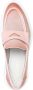 Santoni leather penny loafer Pink - Thumbnail 4