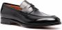 Santoni leather penny loafers Black - Thumbnail 2