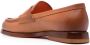 Santoni leather penny loafers Brown - Thumbnail 3