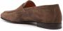 Santoni leather Penny loafers Brown - Thumbnail 3