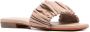 Santoni leather sandals Pink - Thumbnail 2