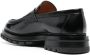 Santoni lug-sole leather penny loafers Black - Thumbnail 3