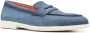 Santoni Malibu leather loafers Blue - Thumbnail 2