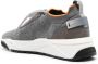 Santoni panelled knitted sneakers Grey - Thumbnail 3