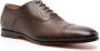 Santoni panelled leather derby shoes Brown - Thumbnail 2