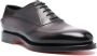Santoni patent-finish leather oxford shoes Grey - Thumbnail 2