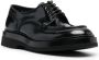 Santoni patent leather 40mm derby shoes Black - Thumbnail 2