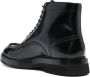 Santoni patent-leather boots Black - Thumbnail 3