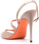 Santoni patent-leather sandals Pink - Thumbnail 3